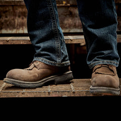 WorkHog 8" Waterproof Composite Toe Work Boot Men - OILY DISTRESSED BROWN