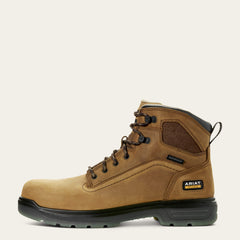Turbo 6" Waterproof Work Boot Men - AGED BARK