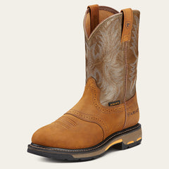 WorkHog Pull-on Work Boot Men - AGED BARK