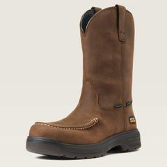 Turbo Moc Toe Waterproof Carbon Toe Work Boot Men - MOCHA