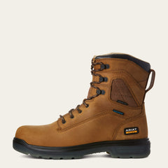 Turbo 8" Waterproof Carbon Toe Work Boot Men - AGED BARK