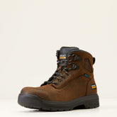 Turbo 6" Waterproof Work Boot Men - RICH BROWN
