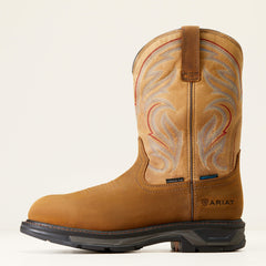 WorkHog XT Waterproof Carbon Toe Work Boot Men - DISTRESSED BROWN