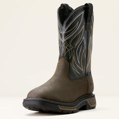 Big Rig BOA Waterproof Work Boot Men - IRON COFFEE/BLACK