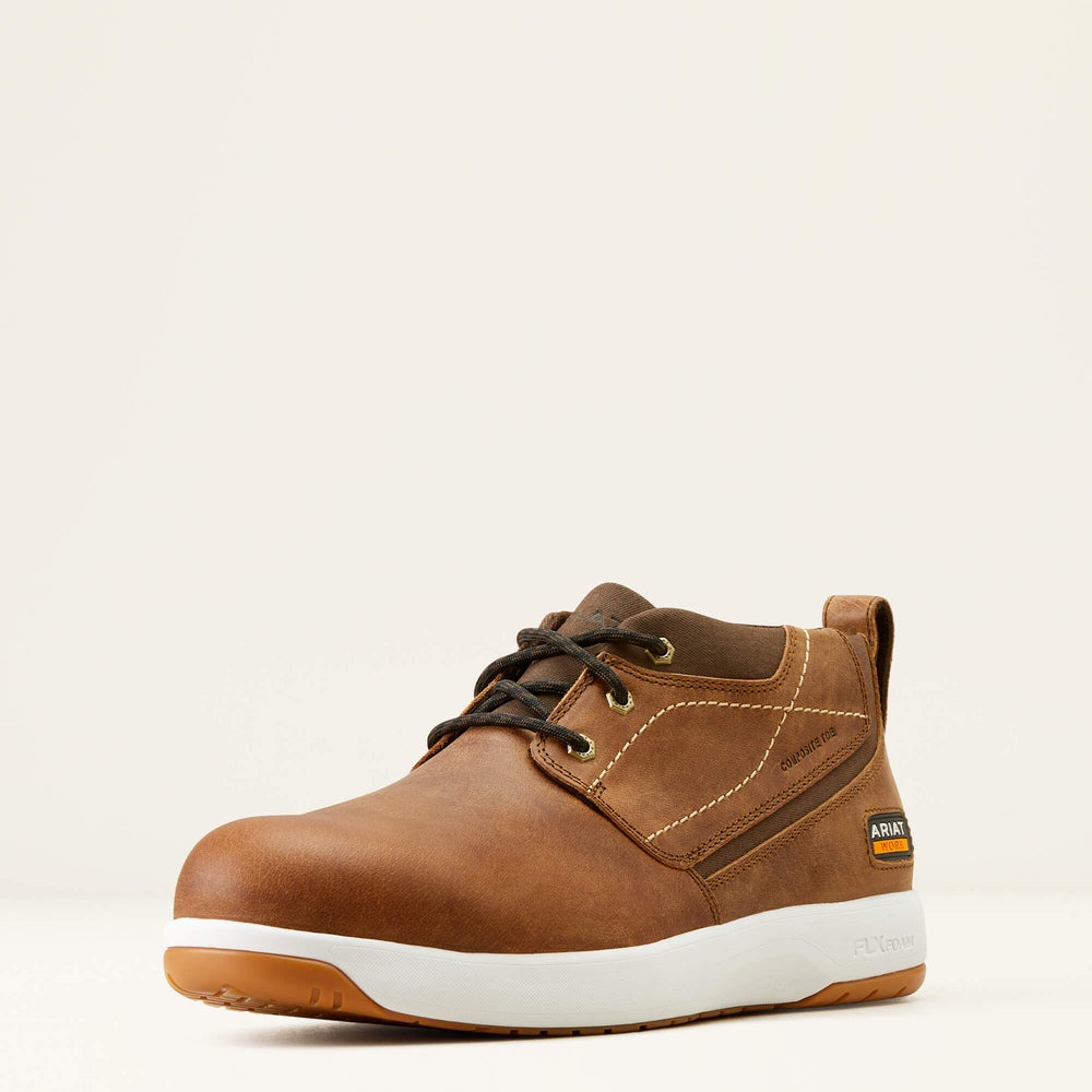 Conveyer Composite Toe Work Shoe Men - SANDSTORM