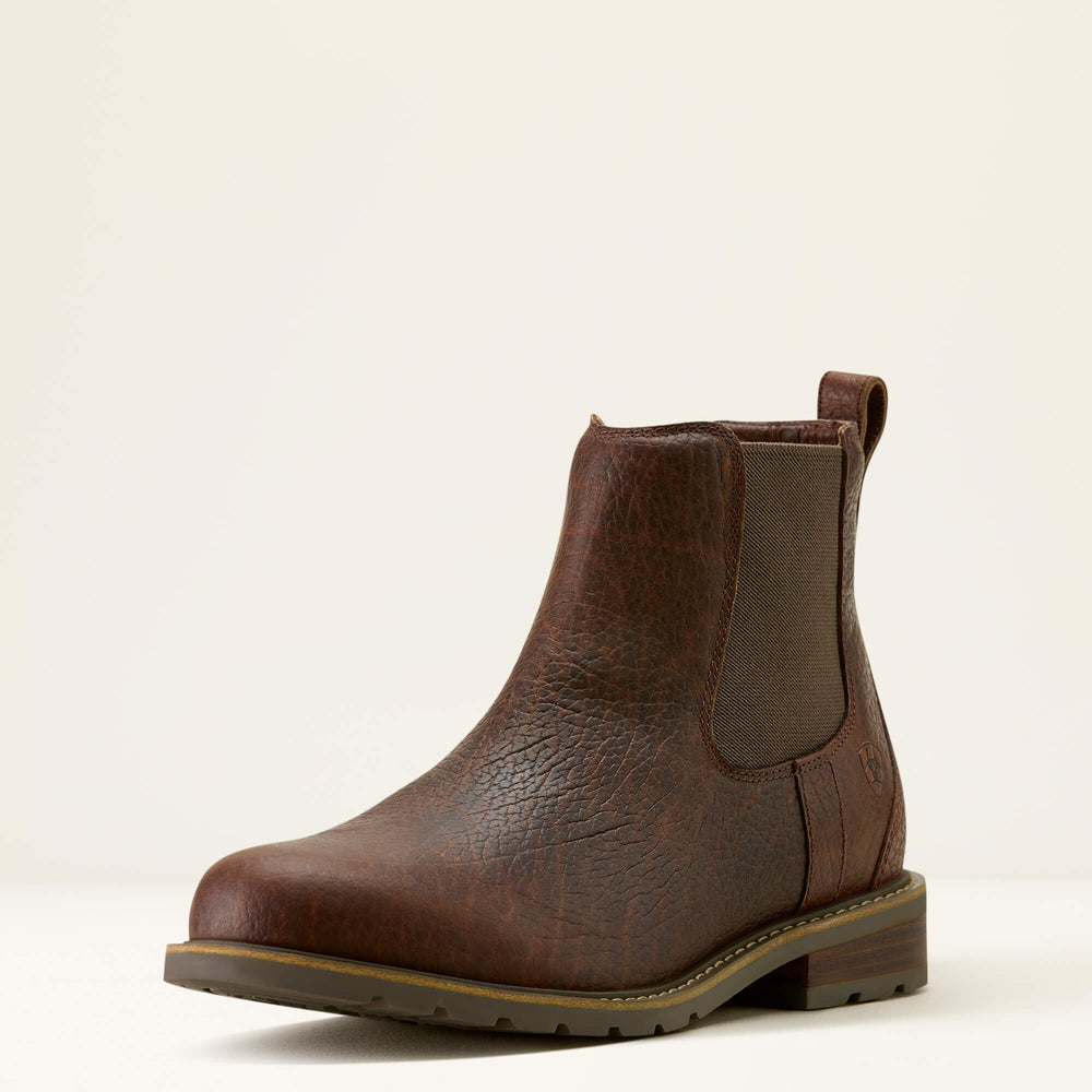 Wexford Bison Chelsea Boot Men - COGNAC BISON