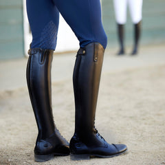 Heritage Contour Field Zip Tall Riding Boot Men - BLACK