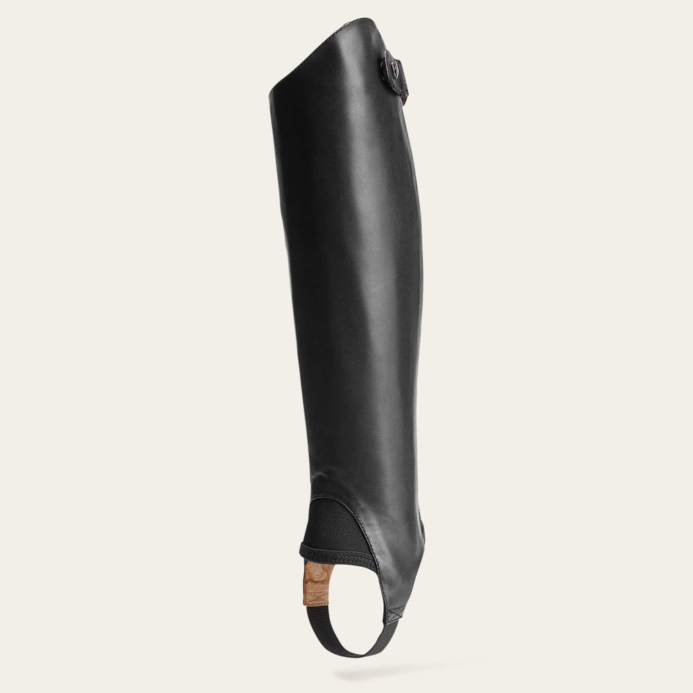 Close Contour Chap Half Chap Men / Women - BLACK