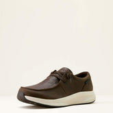 Buckeye Waterproof Shoe Men - DARK CHOCOLATE/CHOCOLATE FULL QUILL OSTRICH PRINT