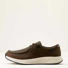 Buckeye Waterproof Shoe Men - DARK BROWN/BROWN LIZARD PRINT