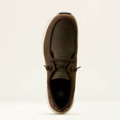 Buckeye Waterproof Shoe Men - DARK BROWN/BROWN LIZARD PRINT