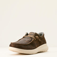 Hilo Shoe Men - WESTERN BROWN