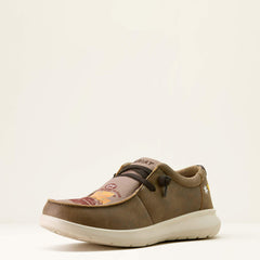Hilo Sendero Shoe Men - BROWN BOMBER/SLOW HORSES PRINT