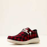 Hilo Shoe Men - RED BUFFALO CHECK FLANNEL