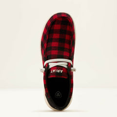 Hilo Shoe Men - RED BUFFALO CHECK FLANNEL