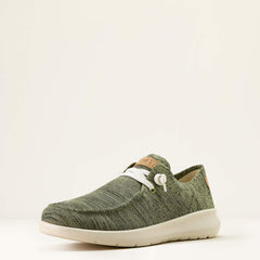 Hilo Shoe Men - OLIVE GREEN KNIT