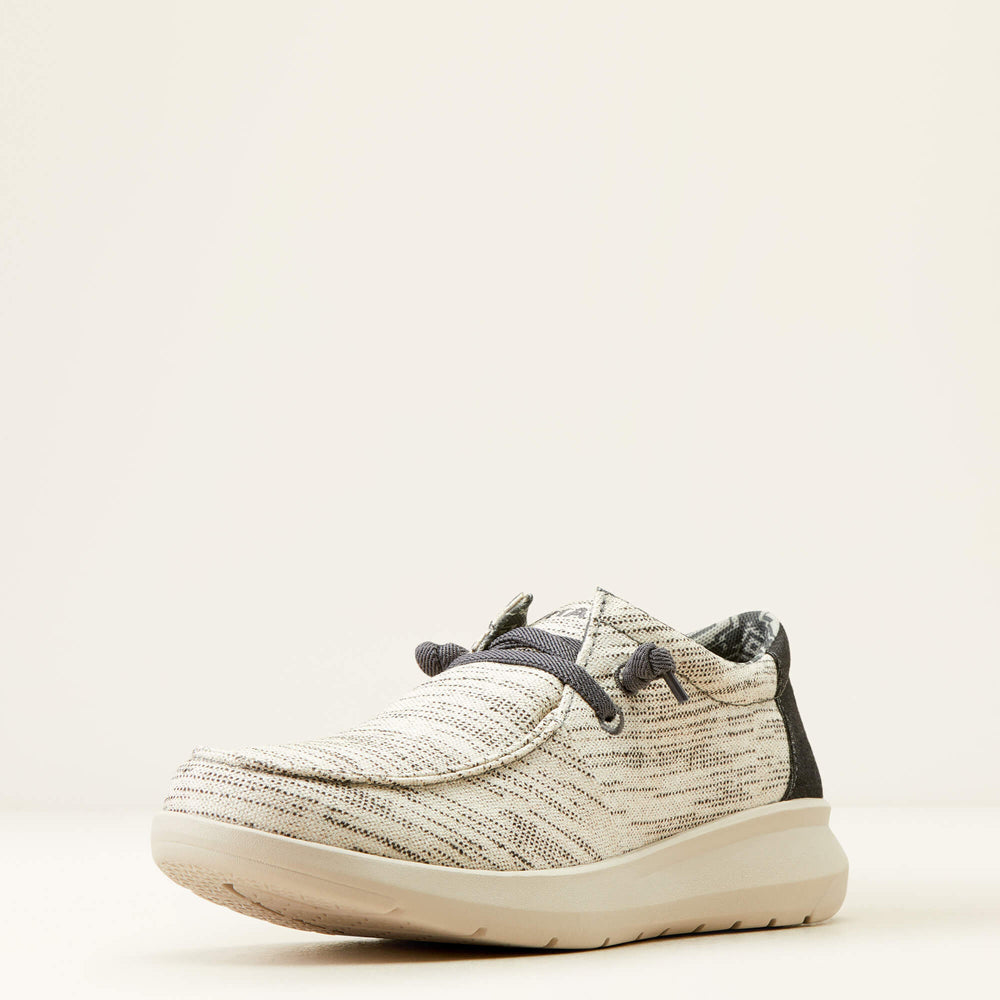 Hilo Shoe Men - HEATHERED WHITE/DARK DENIM