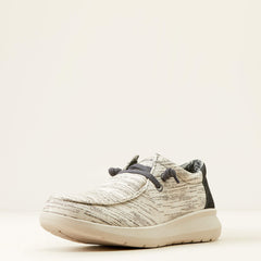 Hilo Shoe Men - HEATHERED WHITE/DARK DENIM