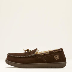 Moccasin Slipper Men - BROWN