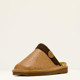 Silversmith Square Toe Exotic Slipper Men - BROWN