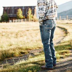 M4 Low Rise Coltrane Boot Cut Jean Men - DURANGO