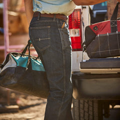 Men's Slim Fit Work Pants - Rebar Denim Men - BLACKSTONE