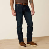 Rebar M4 Relaxed DuraStretch Basic Stackable Straight Leg Jean Men - BLACKSTONE