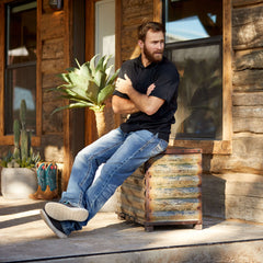 M4 Low Rise Stretch Shoreway Stackable Straight Leg Jean Men - DAKOTA