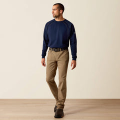 Rebar M4 Low Rise DuraStretch Made Tough Stackable Straight Leg Pant Men - FIELD KHAKI