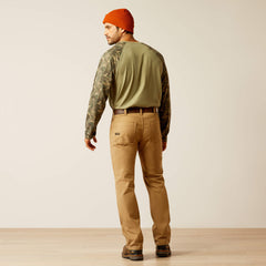 Rebar M5 Straight DuraStretch Made Tough Straight Pant Men - FIELD KHAKI