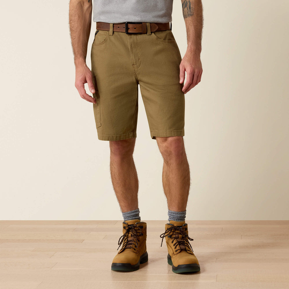 Rebar DuraStretch Made Tough 10" Short Men - FIELD KHAKI