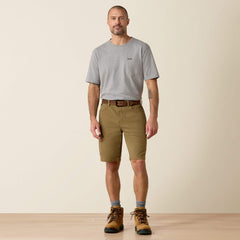 Rebar DuraStretch Made Tough 10" Short Men - FIELD KHAKI