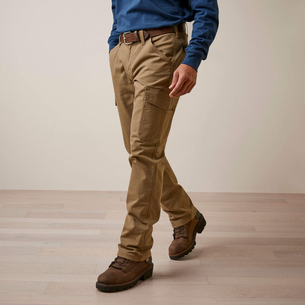 Rebar M4 Relaxed Made Tough Cargo Straight Pant Men - FIELD KHAKI