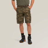 Rebar DuraStretch Made Tough Cargo 11" Short Men - OLIVE CAMO