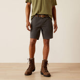 Rebar DuraStretch Made Tough 8" Short Men - REBAR GREY