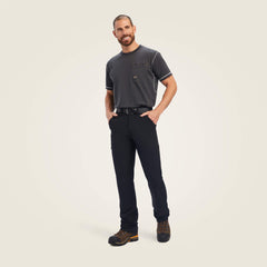 Rebar M5 Straight DuraStretch DriTEK Softshell Straight Pant Men - BLACK