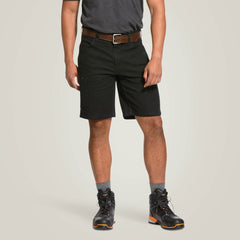 Rebar DuraStretch Made Tough 10" Short Men - BLACK