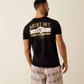 Ariat Banner Badge T-Shirt Men - BLACK
