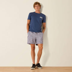 Ariat Outline Shop T-Shirt Men - NAVY HEATHER
