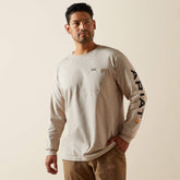 Rebar Cotton Strong Standard Logo Pocket T-Shirt Men - STRING/BLACK