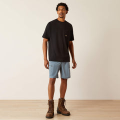 Rebar Cotton Strong Hardhead T-Shirt Men - BLACK