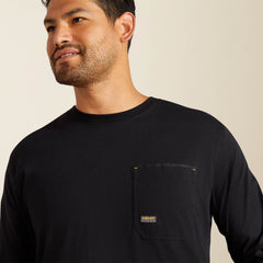 Rebar Workman Born For This T-Shirt Men - BLACK/USA
