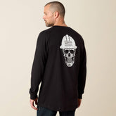 Rebar Cotton Strong Roughneck T-Shirt Men - BLACK
