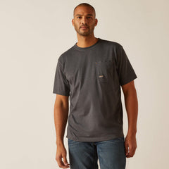 Rebar Workman Born For This T-Shirt Men - CHARCOAL/MEXICO