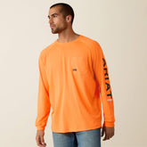 Rebar Heat Fighter T-Shirt Men - NEON ORANGE