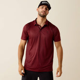 All Over Print Fitted Polo Men - CHILI PEPPER TRIBE GEO PRINT