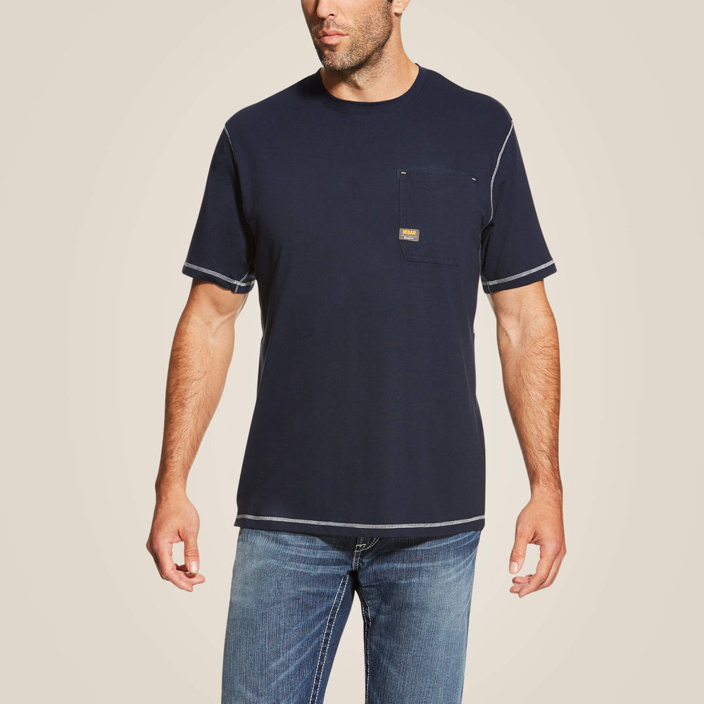Rebar Workman T-Shirt Men - NAVY