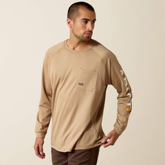 Rebar Heat Fighter T-Shirt Men - KHAKI