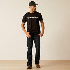 Ariat Shield Flag T-Shirt Men - BLACK