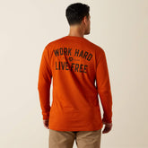 Rebar Cotton Strong WHLF T-Shirt Men - POTTER'S CLAY